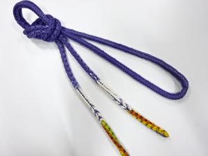 正絹　手組帯締め